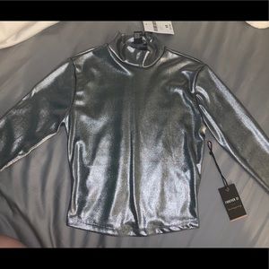 Forever 21 Metallic Longsleeve